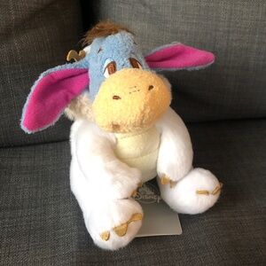 2024 Disney Japan Pooh Year of the Dragon White Eeyore S Plush - NEW